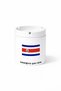 Country Cr Costa Rica Costa Rica Flag Flag Printed Ashtray Ashtray Gift