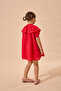 Strawberry Embroidery Cotton Dress Red - 2