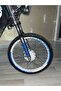 Reflective 17 Inch Thin Rim Strip Blue Color (8 Pieces) - 6