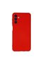 Samsung Galaxy A04S Compatible Case Nano Velvet Silicone - Red