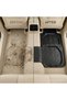 78 * 54cm 3 Pcs Set Car Floor Mats, Premium Rubber Anti-Slip Waterproof Car Mats (Black) - 4