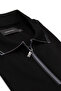 Nero Merserize Pamuklu Modern Fit Siyah Polo Yaka Erkek Düz Polo Shirt - 2