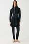 Fully Covered 3-Piece Hijab Swimsuit 6186 Black - 4