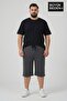 Men's Plus Size Shorts 3Xl-6Xl Relaxed Fit Below Knee Casual Shorts-Spr26Bsr591
