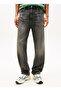 Black Men's Regular Fit Washed Denim Trousers Dm0Dm229991Bz Black Denim Trousers