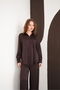 Long Sleeve Shirt - Brown |   F2101 - 4