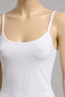 3-Piece Women's 90% Cotton Strap-On Bodysuit with Snap Fasteners, Flexible Lycra Bodysuit - 210 - 4
