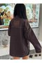 Women's Oversize Washed Denim Shirt Jacket – New Season Trend Model 🤎 - 2