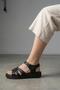Shoe Basket 5250 Genuine Leather Ultra Comfortable Lightweight Comfort Sole Women's Sandals - 4