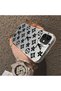 حافظة هاتف من السيليكون متوافقة مع هاتف iPhone 12، حافظة خلفية صلبة من السيليكون، حافظة هاتف للزوجين، نمط العلامة التجارية - 3