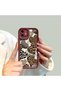 Oppo A5 5g Compatible Case Camera Protector Claret Red Silicone Couple Phone Case Leopard Pattern - 7