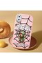 حافظة متوافقة مع هاتف iPhone XS Max، حافظة حماية للكاميرا من السيليكون باللون الوردي، حافظة هاتف بنمط سبايدرمان - 2