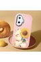 Poco F7 Compatible Case Camera Protector Pink Silicone Couple Phone Case Cat Pattern - 2