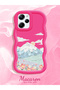 Poco X5 Pro 5g Compatible Case Camera Protector Red Silicone Couple Phone Case Landscape Pattern - 2