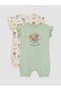 Lcw Baby Ruffled Printed Baby Girl 2-Piece Jumpsuit