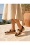 Genuine Leather Suede Detailed Buckle Women's Sneaker Comfortable Stitched Comfortable Sole Casual Sports Shoes - 7