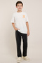 Printed T-Shirt with Crew Neck and Short Sleeves - 2