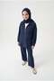 Boy's Zippered Double Suit with Single Pocket Trousers Indigo 26Yt697 - 2