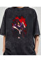 Anime Demon Slayer Kokushibo Printed Unisex Oversize T-Shirt