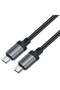 كابل USB-C إلى USB-C طراز C20-03 (شحن سريع 60 واط - تصميم فاخر) - 4