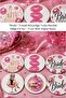 Bride Themed Bachelorette Coasters Set of 6 – 9 cm Mdf Digital Printing