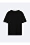 Soft Touch Basic Interlock Black T-Shirt - 2