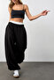 Summer Baggy Large Size Extra Wide-Leg Size Elastic Non-See-Through Fabric P Cotton U O Oversized Tracksuit - 7
