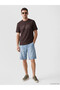 Lcwaikiki classic brown bicycle collar Printed men's t-shirt - 2