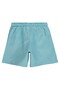 Striped 10-13 Years Old Swim Shorts - Green - 3