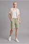 100% Cotton Relax Fit Flexible Waist Bermuda Shorts G4970Ax26Sm