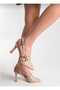 Imported Patent Leather Shiny Women's Daily Comfortable Double-Strapped High Quality Heeled Shoes