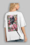 88 Cats for Cat Lovers Printed White Oversize T-Shirt 100% Cotton Unisex Cat Lover Premium Design - 3