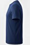 . Men's 100% Cotton Crew Neck T-Shirt with Soft Texture, Fitting at the Shoulders and Not Showing the Belly. - 2