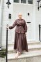Modal Suit with Gathered Skirt - 2