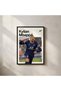 Kylian Mbappé Poster, Mbappé Football Wall Art, Framed Soccer Print, Sports Decor, Rising Star Artwork, Kylian Mbappé