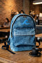 Denim washed backpack - 2