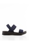 Sandale dama Albastre cu Barete elastice Mann - 4