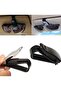 Car Sun Visor Glasses Clip Auto Glasses Holder with Latch Practical Organizer Apparatus 2Pcs - 7