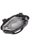 Daily Medium Size Waterproof Crinkle Fabric Women's Shoulder Bag Navy Blue - 4