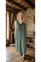 Authentic Muslin Long Slit Dress Italian Muslin - 4