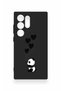 Samsung S24 Ultra Compatible Hearted Panda Patterned Silicone Case - 2