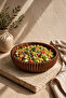 Akasya Round Multifunctional Fruit Bowl, Salad Presentation Bowl, Decorative Bowl 26 cm