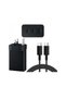 Samsung 65W Power Adapter Fast Charger Dual Type-C & USB-A Ports for Smartphones &LAPTOP (ORIGINAL)