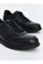 Black Genuine Leather Men's Classic Shoes - 3