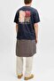 تي شيرت رجالي من Odyssey Gray طراز JORMONTAUK AOP BACK TEE SS CREW NECK SN رمز الموديل: 12292148Odyssey Gr - 6