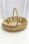 Gold Authentic Fabric and Sequined Stone Mirrored Velvet, Henna Night Tray Basket Bridal Set, Wedding Promise - 5