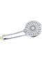 Shower Head with 5 Function, High Pressure Handheld Shower Adjustable Shower Head -Food Grade Silicone Spout