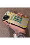 iPhone 15 Compatible Silicone Edge Hard Back Case Couple Phone Case with Neymar Pattern - 2