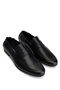 Men's Genuine Leather Black Classic Shoes - 2