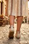 صندل نسائي من أمارا إكرو ماندالا بنعل منسوج مطرز بنمط القش - 6